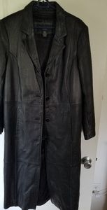 😍GENUINE LEATHER COAT WITH ZIPOUT LINING